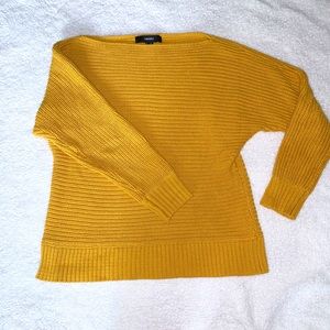 Forever 21 Mustard Sweater